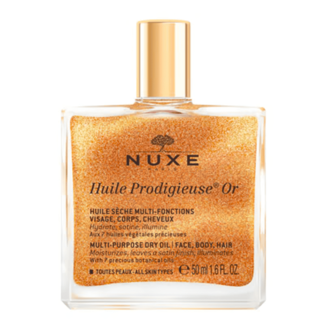 Nuxe Huile Prodigieuse Oil shimmering multipurpose dry oil face, body hair - Lalka Beauty Co.