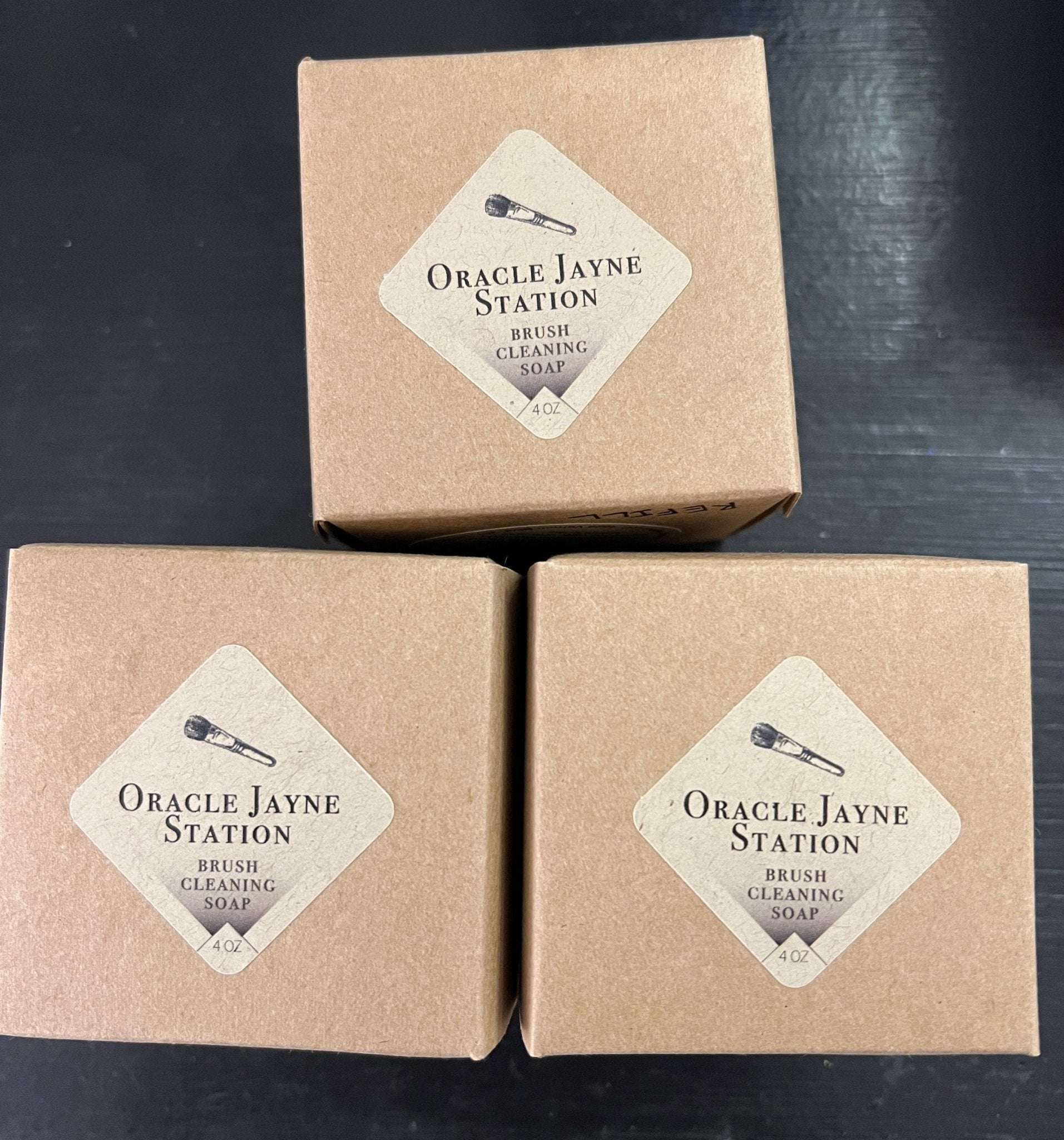 Oracle Jayne Station Brush Cleaning Soap - Lalka Beauty Co.