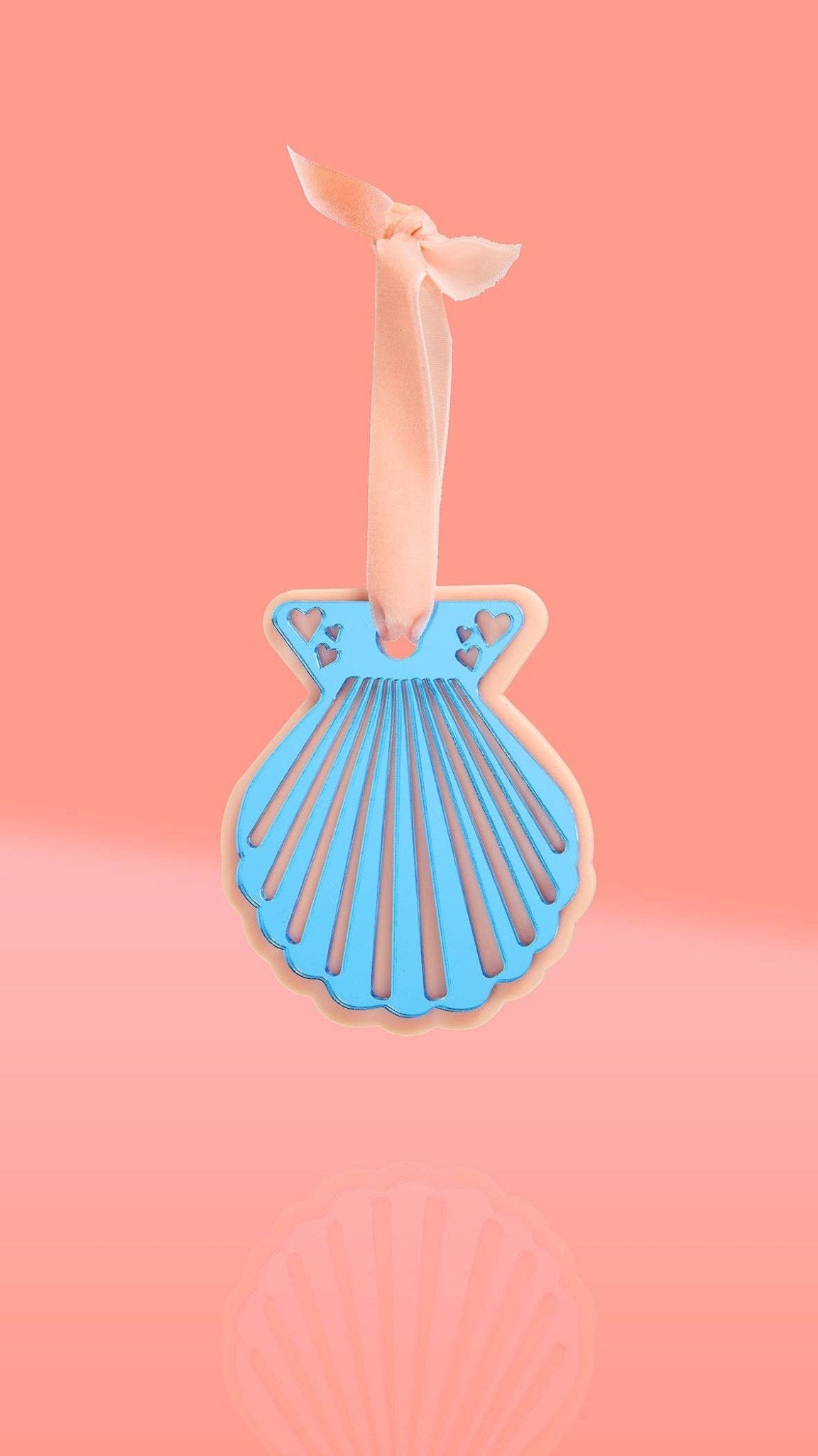 Ornament Seashell Blue + Blush - Lalka Beauty Co.