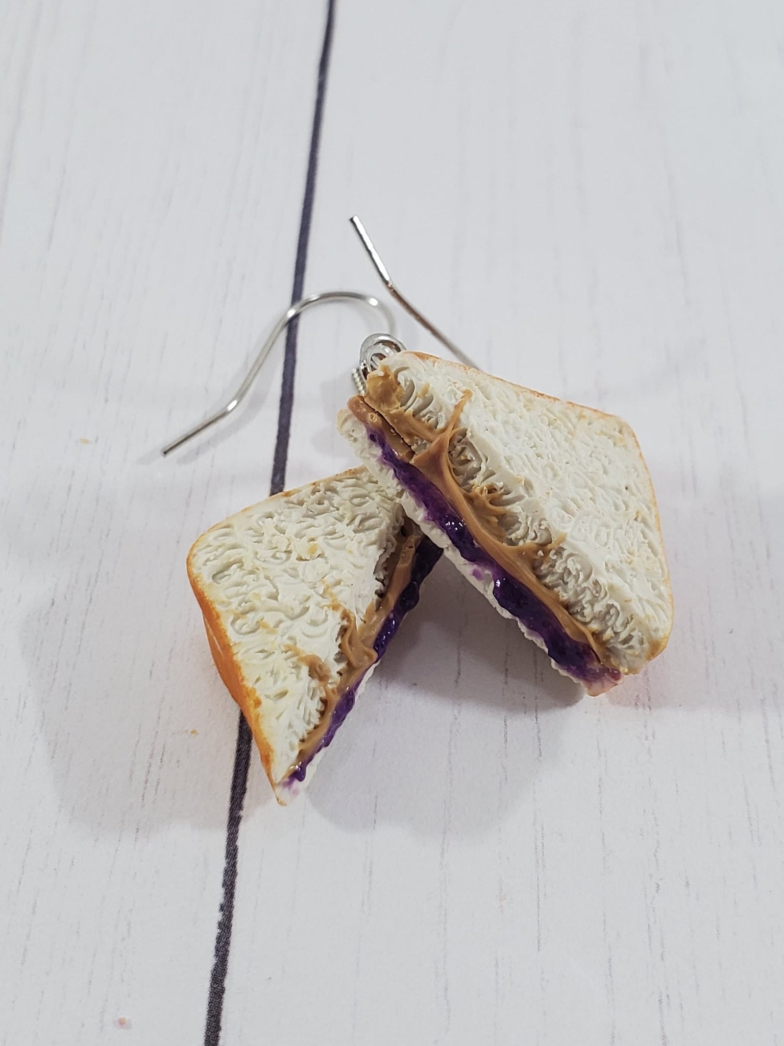 Peanut Butter and Jelly Earrings, PB&J Earrings - Lalka Beauty Co.