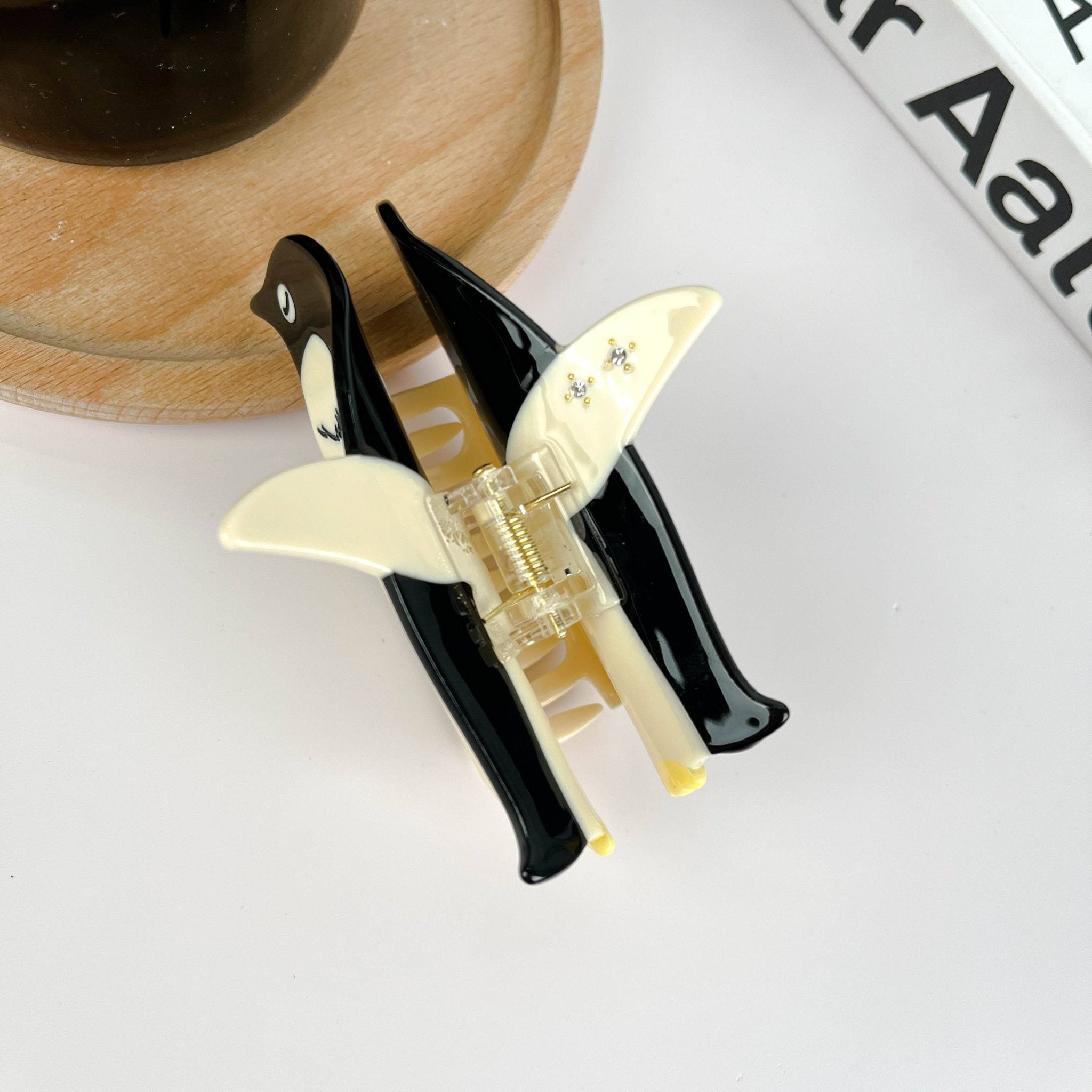 Penguin Acetate Hair Clip - Lalka Beauty Co.