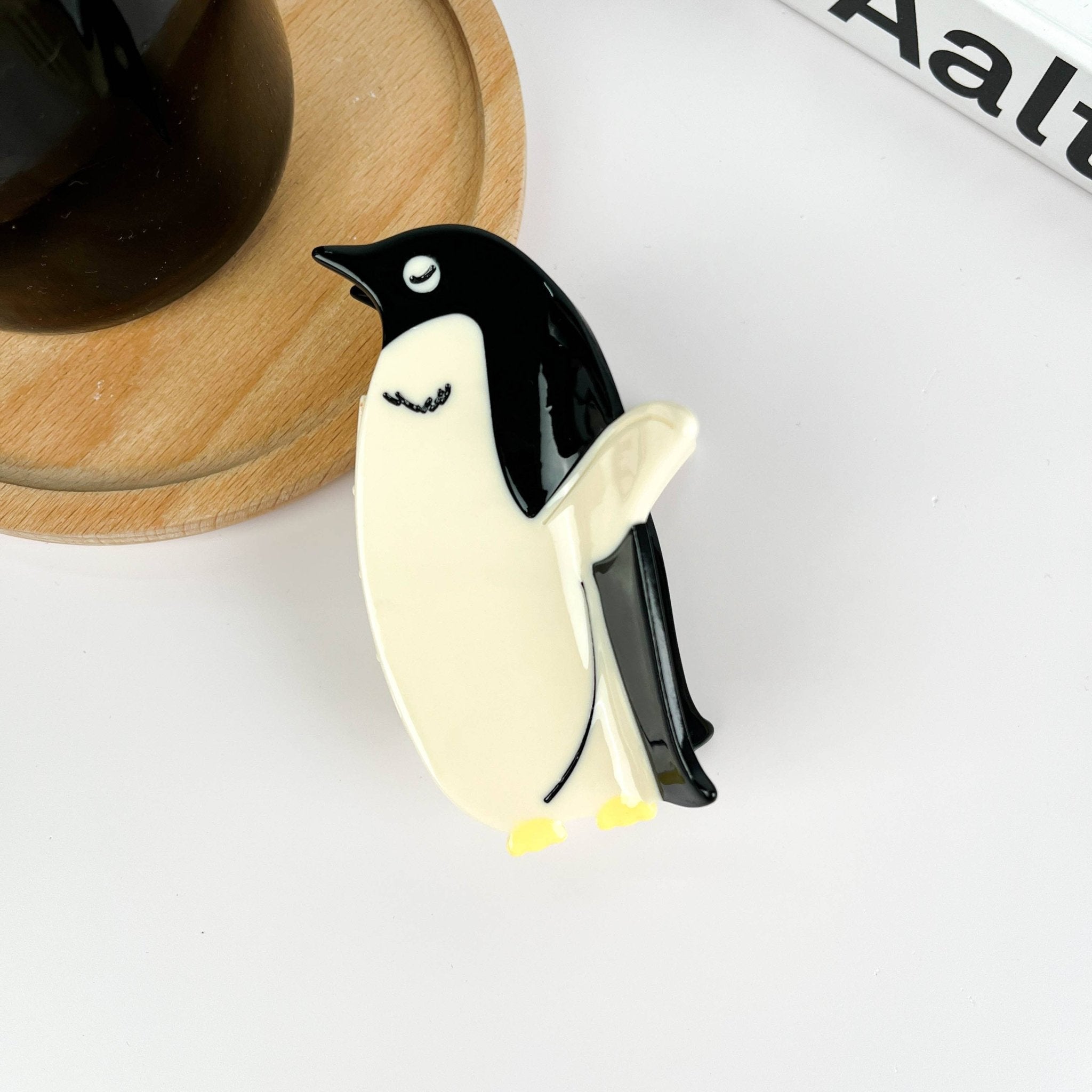 Penguin Acetate Hair Clip - Lalka Beauty Co.