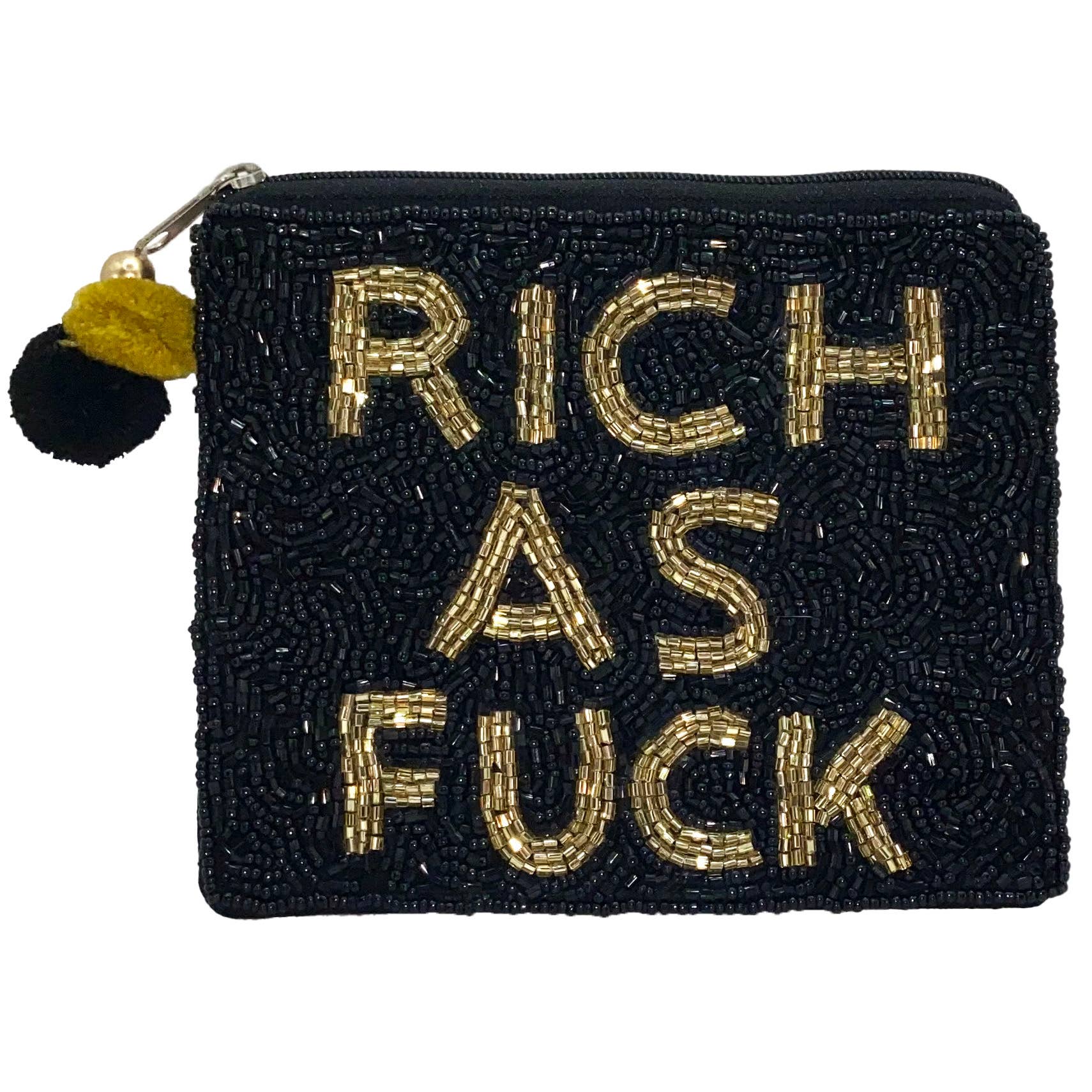 RICH AS FUCK Coin Purse - Lalka Beauty Co.