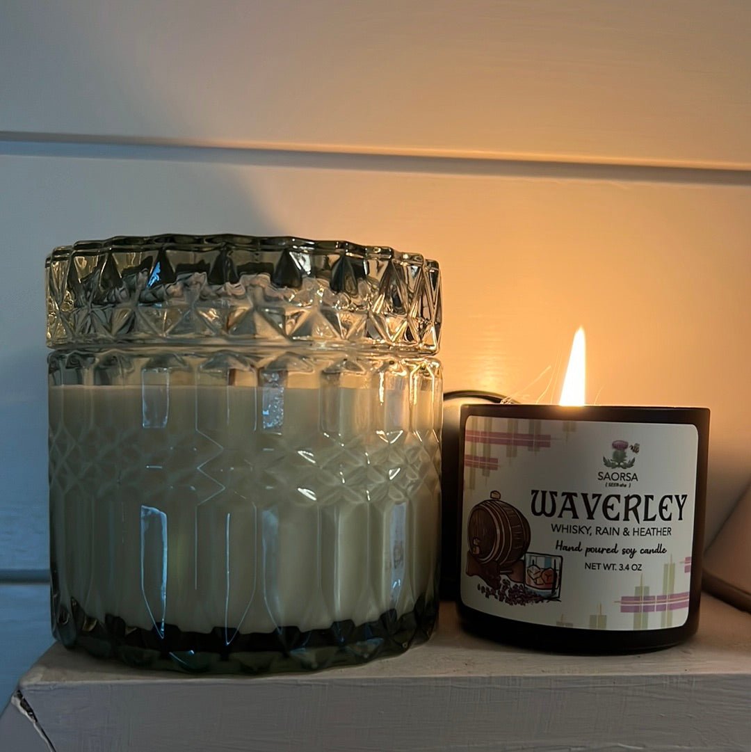 Saorsa Candles Waverly hand poured soy candle - Lalka Beauty Co.