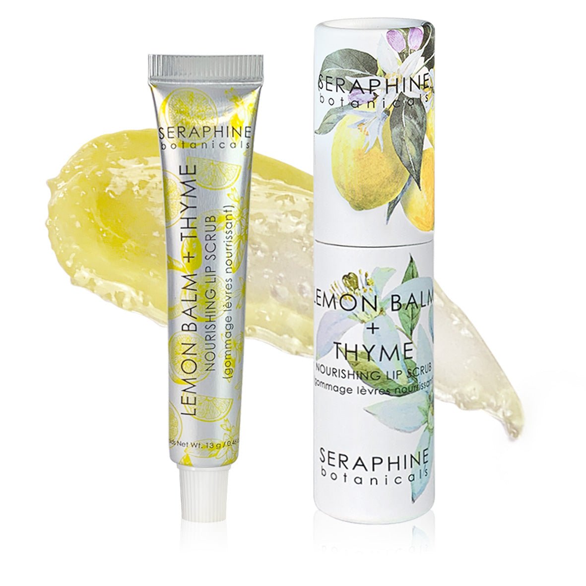 Seraphine Sugar and Lemon Lip Scrub - Lalka Beauty Co.