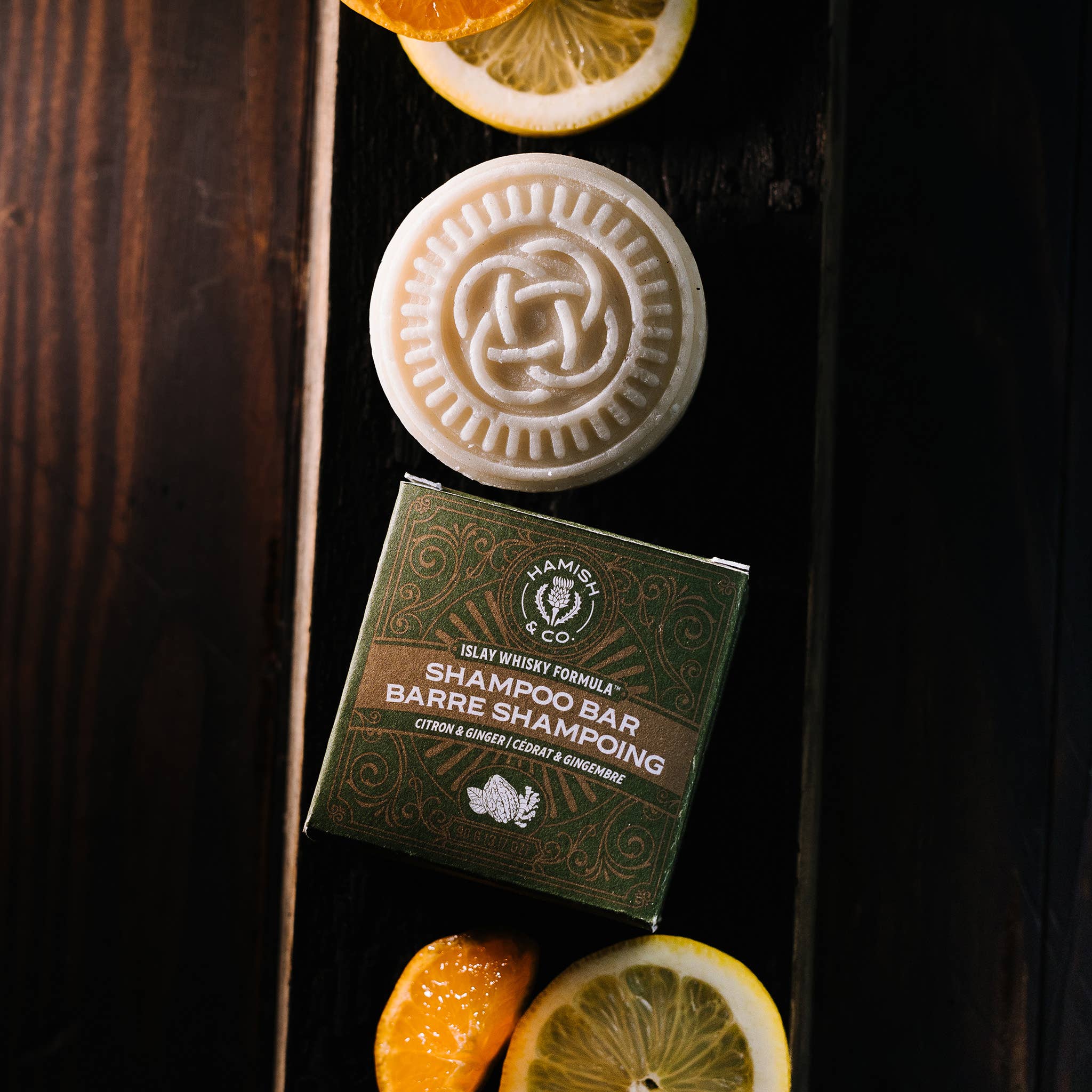 Shampoo Bar | Hamish & Co | Citron & Ginger - Lalka Beauty Co.