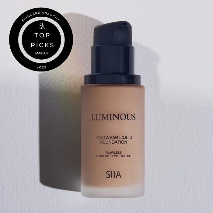 Siia Cosmetics Luminous Longwear Liquid Foundation - Lalka Beauty Co.