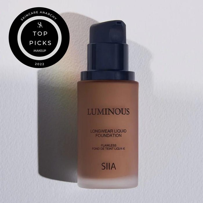 Siia Cosmetics Luminous Longwear Liquid Foundation - Lalka Beauty Co.