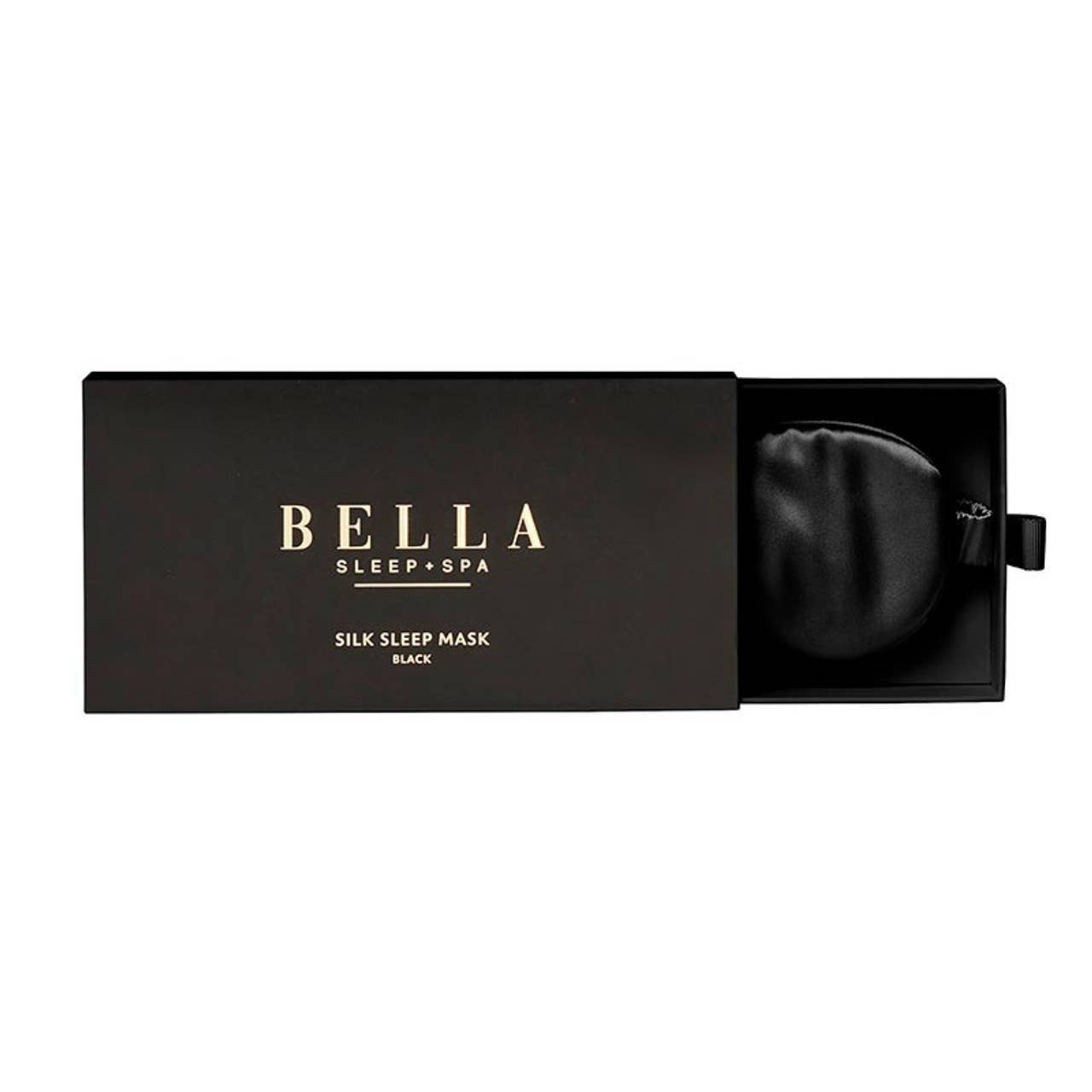 Silk Sleep Mask - Black - Lalka Beauty Co.