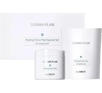 The Saem Derma Plan Peeling Toner Pad Set - Lalka Beauty Co.