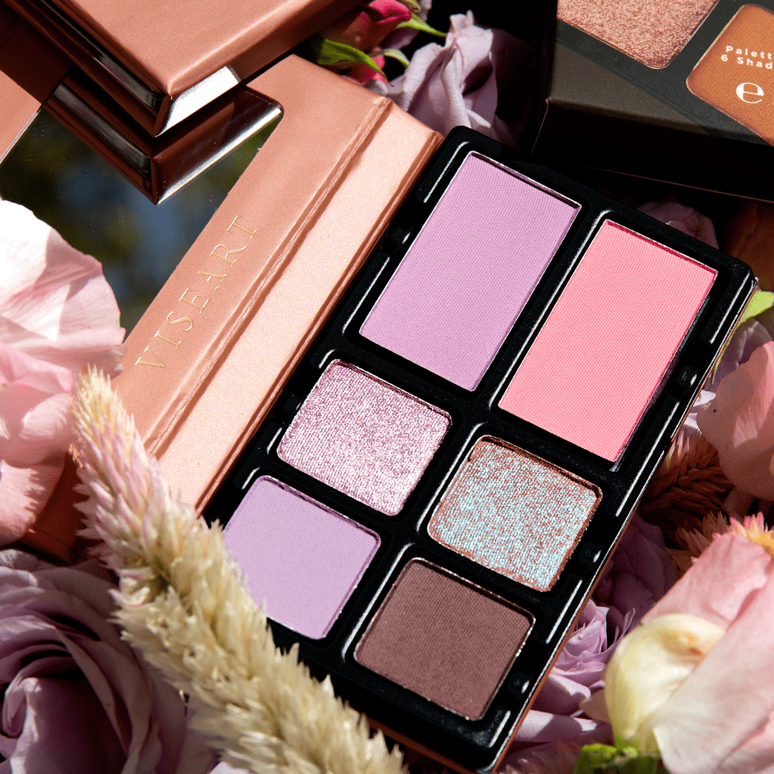 Viseart Fleurette Amour Face Palette blush and eyeshadow - Lalka Beauty Co.