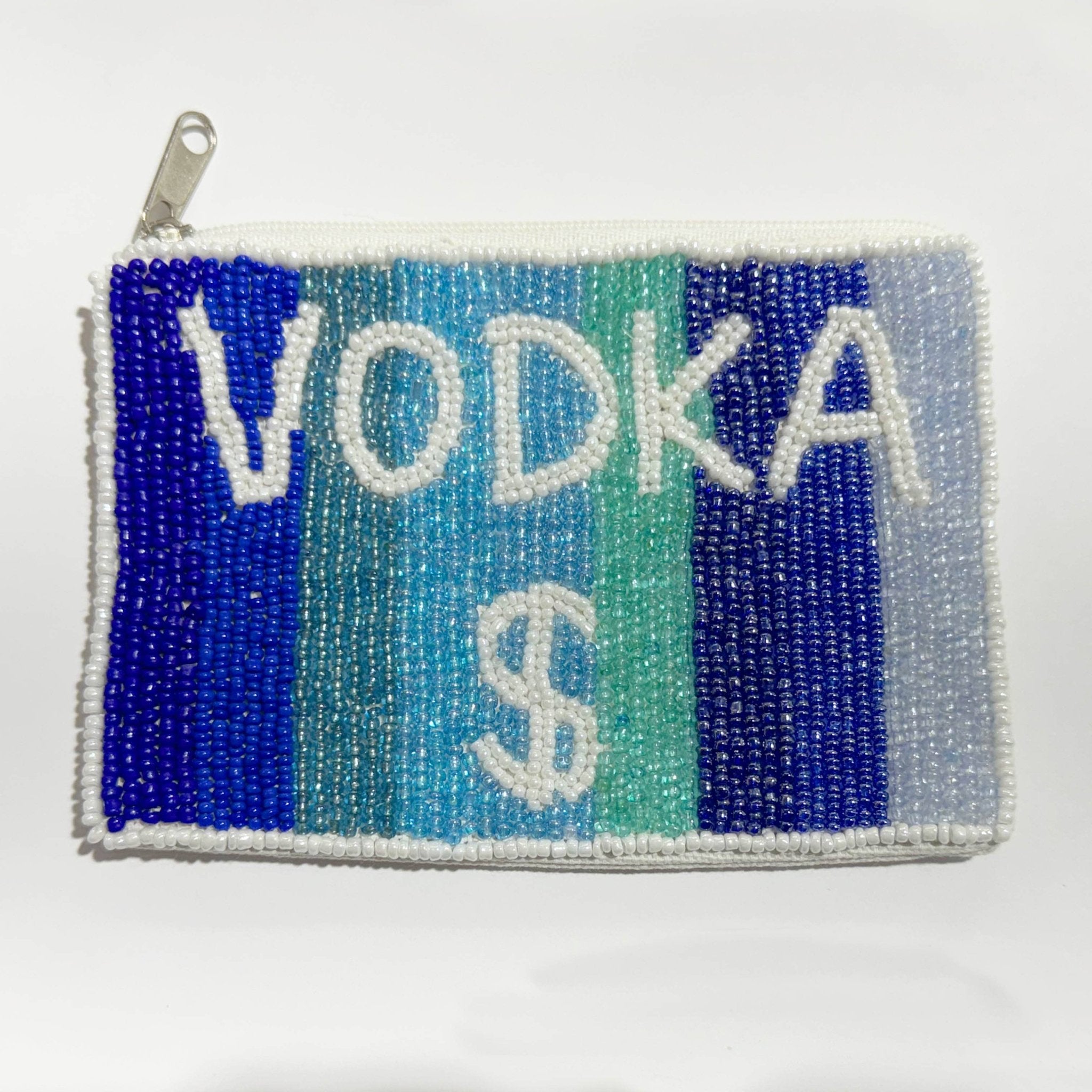 Vodka Beaded Mini Coin Purse - Lalka Beauty Co.