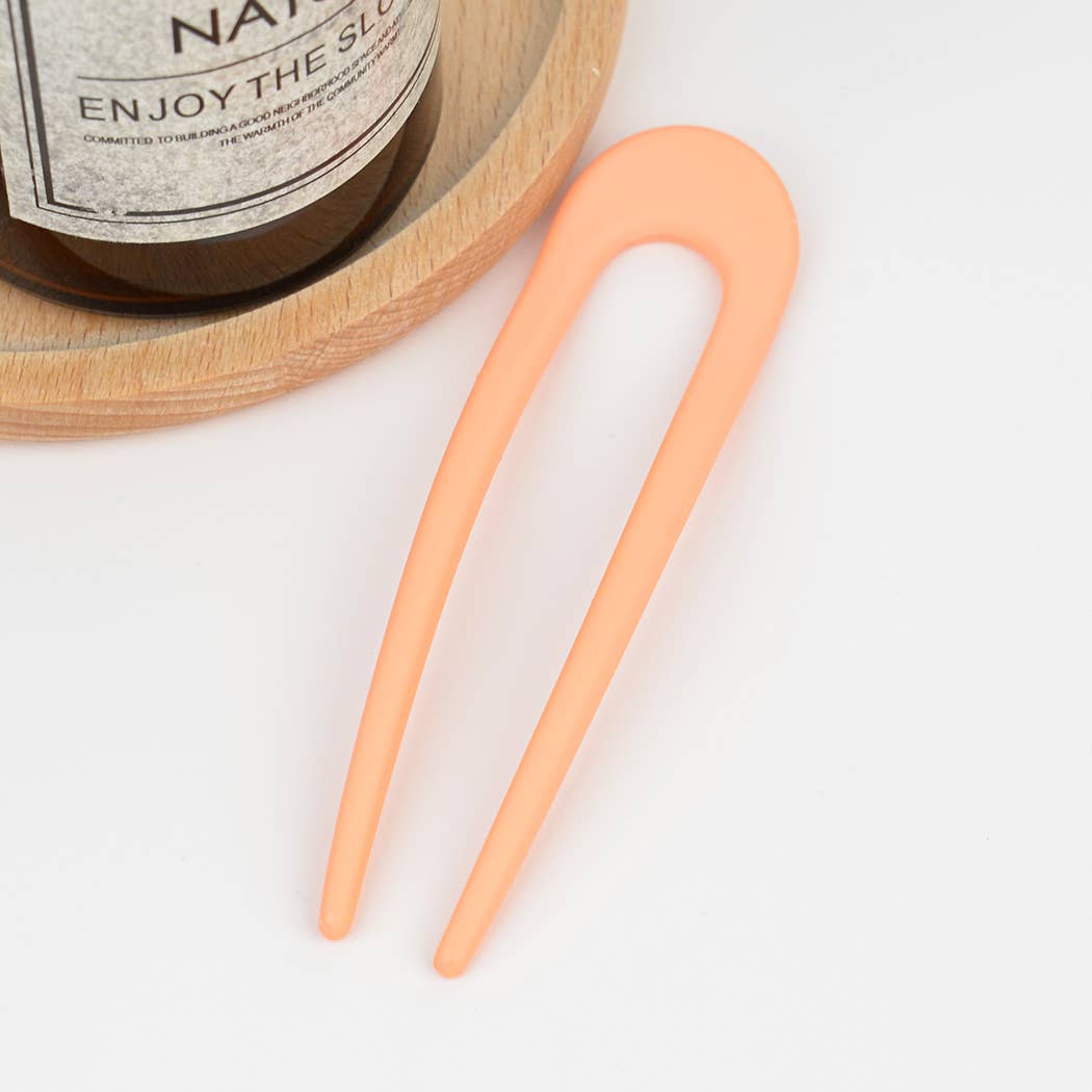 Candy Color U-shaped Hair Fork